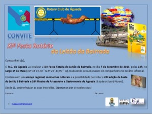 Convite_XIª Festa Rotária do Leitão da Bairrada