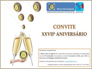 convite 27 aniversário 2014
